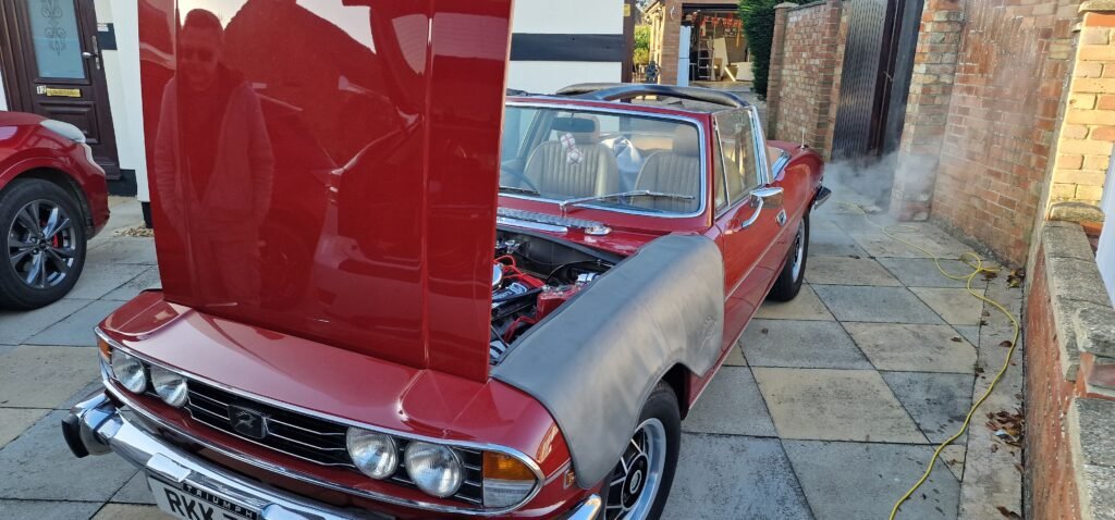 Classic Triumph Stag Red
