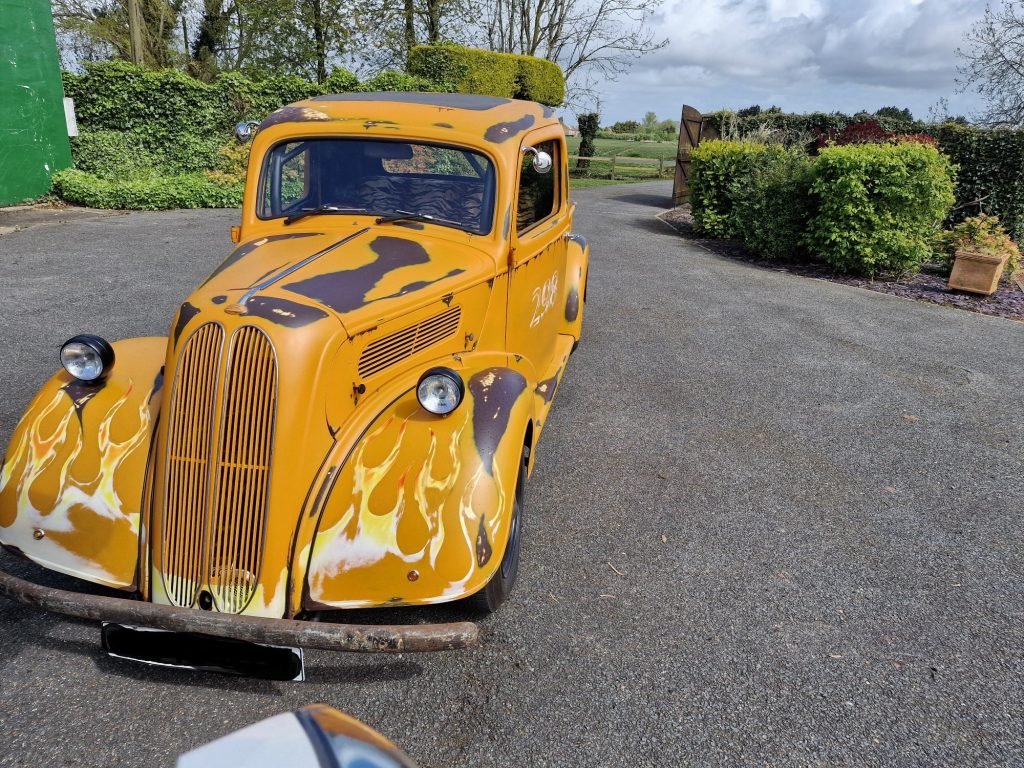 Classic Car Yellow