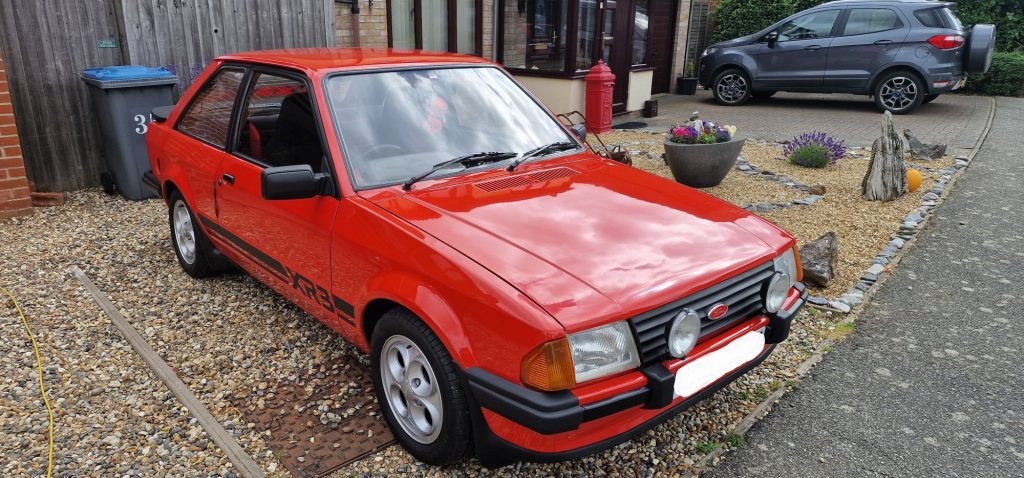 Classic Ford MK 3 Escort XR3i Orange