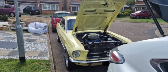 Ford Mustang mobile engine tuning