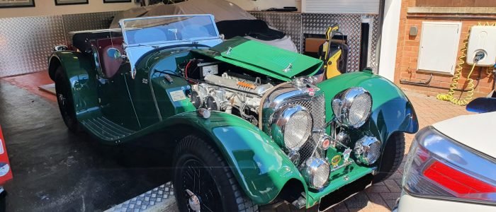 Classic Jaguar car